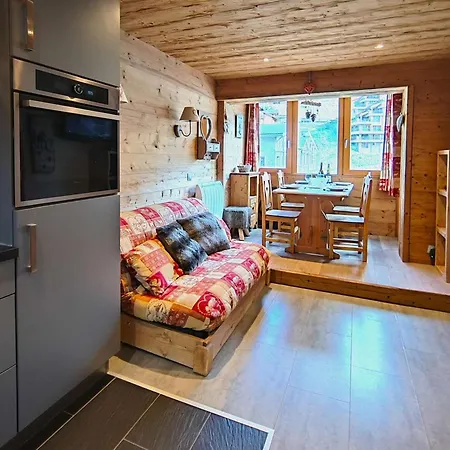 Cosy 4 Pers, Renove Style Montagne, Aux Pieds - Fr-1-545-53 발토랑스